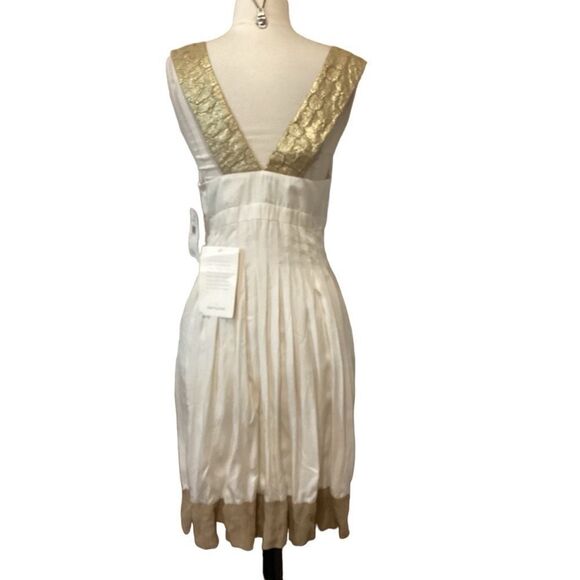 NWT Nicole Miller 100% silk cocktail dress Sz 6 - Picture 8 of 14